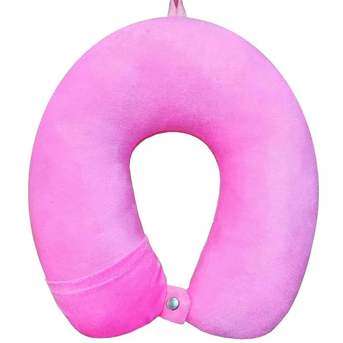 Round Neck Pillow, Neck Travel Pillow for Improved Sleep Car Cushions Air Pillow for Sleeping Cervical Pillow Travelling Accessories Neck Rest for Car Extra Soft Neck Support