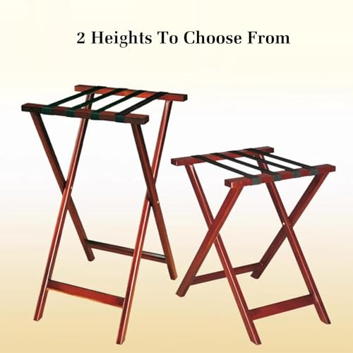 Porte-bagages pliable pour chambre d'hôtes et hôtel, support de valise portable gain de place - 5