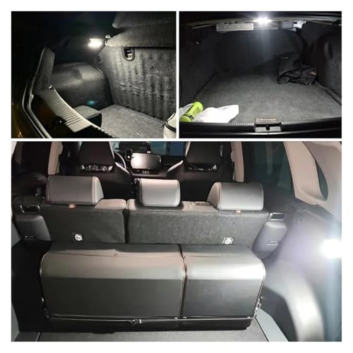 Lámpara de matrícula para Lexus NX200t y RX Plafón de alta resistencia con interruptor 3