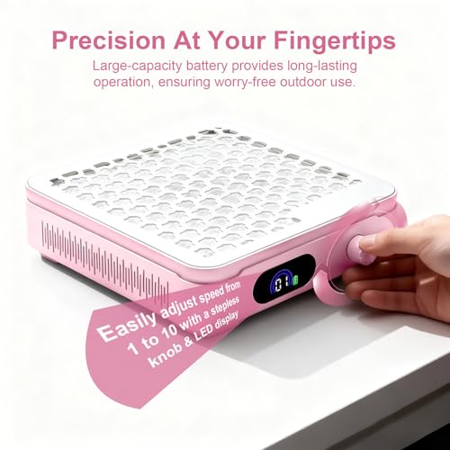 Recolector de polvo para uñas con 10 velocidades miniatura 6