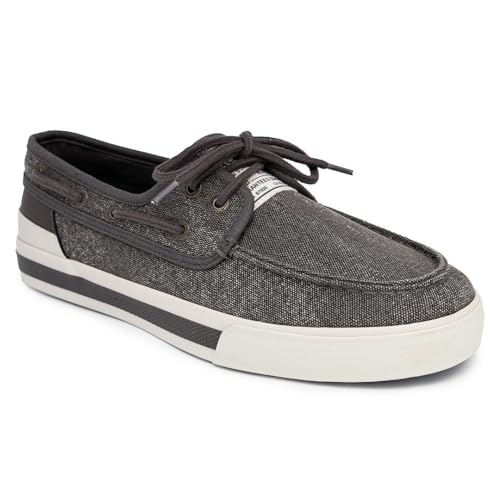 Image of Nautica Men's Casual Boat Shoes, Moc-Toe Loafers with Cushioned Insole, Deck Fashion Sneaker