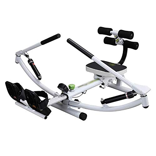 Image of Rowing Machine HD Display 12-Speed Resistance Adjustment Indoor Rowing Machine 100KG Max Weight Cardio for Home Use