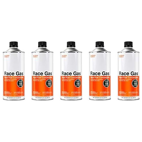 Racegas 100032 Case of 5 Cans Offroad Race Fuel Concentrate Octane Booster Cover