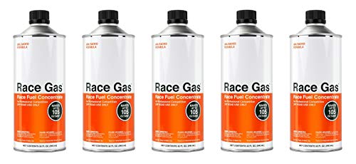 Racegas 100032 Case of 5 Cans Offroad Race Fuel Concentrate Octane Booster