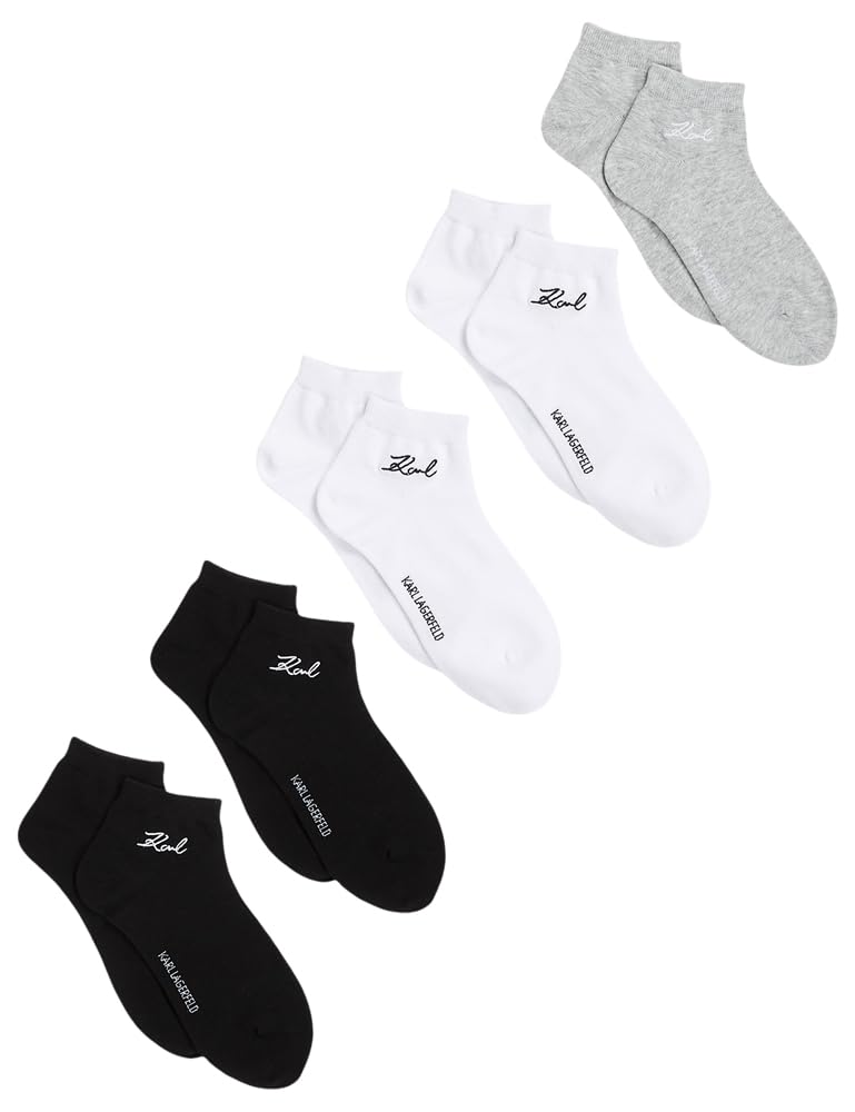 KARL LAGERFELD Damen K/Signature Sneaker Sock (5 Pack)