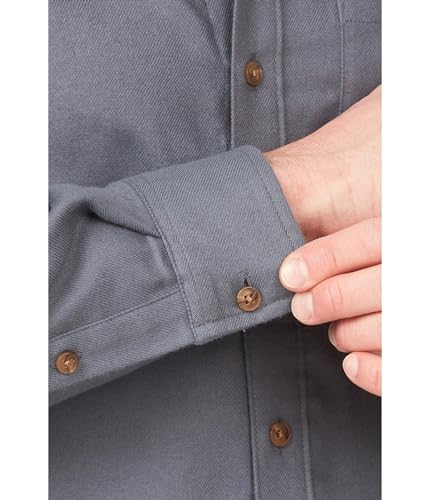 MARMOT Fairfax Lightweight Flannel Long Sleeve Steel Onyx MD3