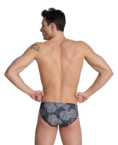 ARENA Men's Hydrangea Bouquet Swim Briefs - Athletic Training Swimwear for Men Competition and Racing Swimsuit2