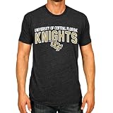 Central Florida Knights T-Shirt Heathered for Men and Women, Black Heather