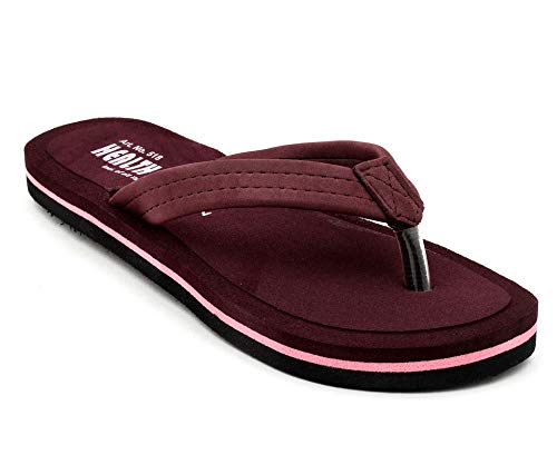 HEALTH FIT Womens Yellow, Cherry Rubber Flat Slipper - 8 (B091D24FL5) Amazon Price History, Amazon Price Tracker