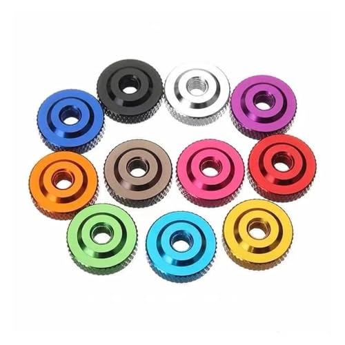 5��/10�� M3 M4 M5 M6 �J���[ �A���~���� �����ȃX�e�b�v ���[���b�g�T���i�b�g �}���`�J���[ FPV �����[�g�R���g���[�����f����������ɍœK(Pink,M6 5pcs)