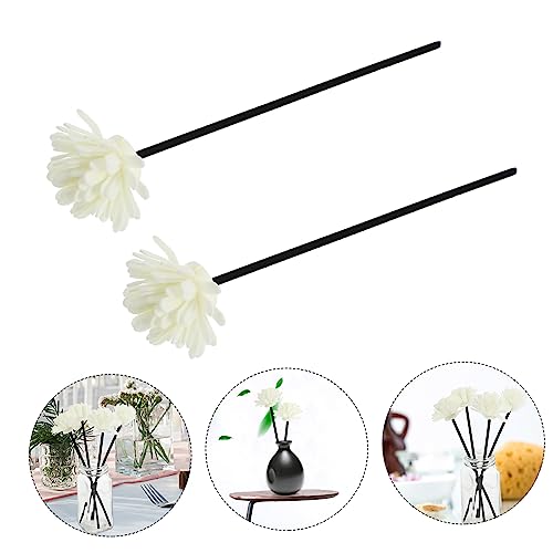 Difusor de aroma con 4 palitos de ratán para hogar miniatura 4
