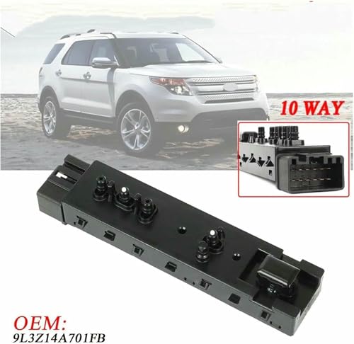 Interrupteur de commande de siège 9L3T-14B709-Faw 10 positions Explorer Expedition - 2