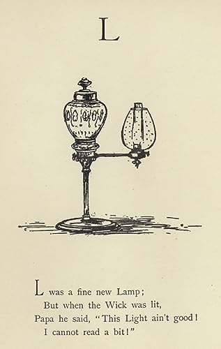 Toile nordique lettre L Edward Lear pour une chambre à coucher apaisante