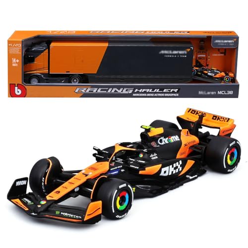1:43 Camión Transportador Racing MCL38 Miami Grand Prix