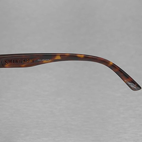 Electric Swingarm Sunglasses - Matte Tortoise Frame - OHM Polarized Bronze Lens4