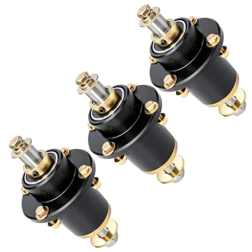 037-6015-50 037-6015-00 Spindle Assembly Fit for Bad Boy CZT Elite ZT Elite Bad Boy Maveric 48 54 60 Deck for Bad Boy Pup Lightning Outlaw XP Walk Behind 48 52 60 72 Mower Deck Parts 3 Pack