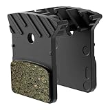 Menolana Bike Brake Pads Bicycle Brake Pads Braking Repair Semi Resin Ceramic Pad Stainless Steel Shrapnel and Pin for RS505