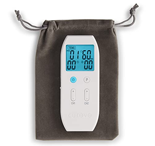 Cureve TENS + EMS Unit Combination Pain Relief System and Muscle Stimulator - Professional, Rechargeable, Portable and Powerful - Image 7
