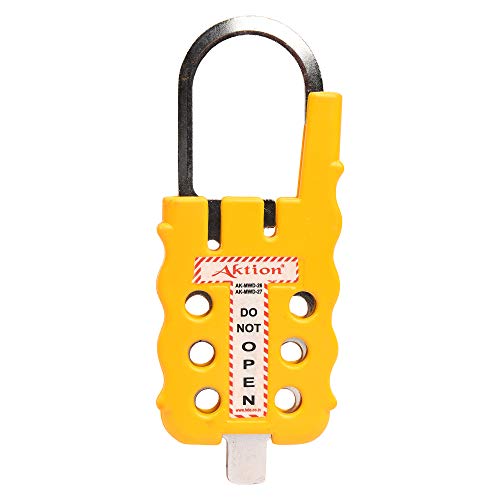 Image of Multipurpose Cable Lockout AK-MWD-27Y Lock and hold - Yellow (Pack of 2)