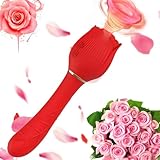 Rose Red Handheld Massage Ball Deep Tissue Tool for Women ykm153