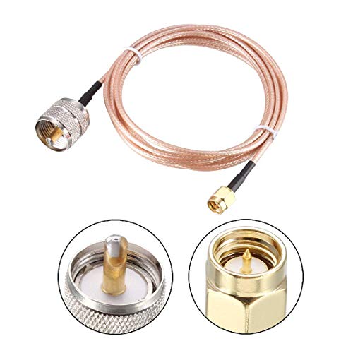 N/A SMA maschio a UHF PL-259 maschio RG316 RF cavo...