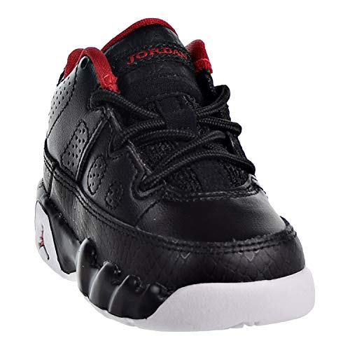 Nike Air Jordan 9 Retro Low BT Toddler's Shoes Black/Gym Red/White 833906-001 (4 M US)2