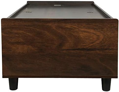 engineered wood Regular Single Bed With Storage-(Red)