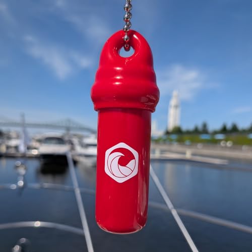 Image of Seahive Floating Keychain (2 pack) with Waterproof Safety Container Boat Key Float - Pontoon, Fishing Accessories key holder