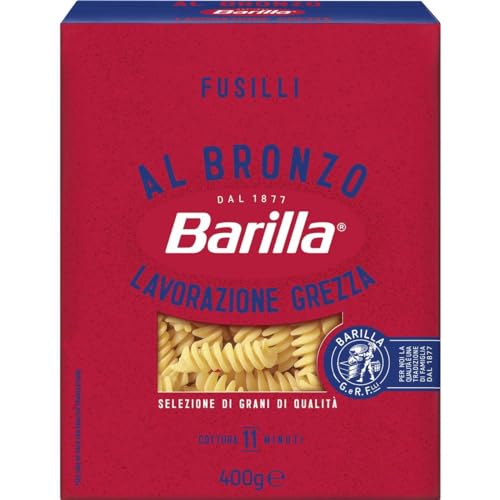 Barilla Al Bronze Fusilli Pasta 400 g