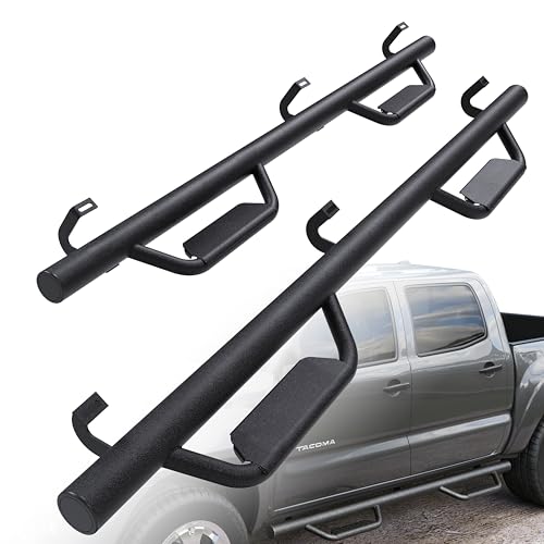 Estribos KUAFU para Toyota Tacoma Doble Cabina 2005-2023