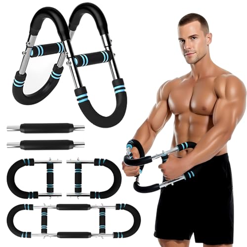 Twister Armtrainer: Verstellbares Brust, Arm & Oberschenkel Trainingsgerät (30-50 kg / 70-110 lb), Fitnessgeräte für Zuhause, Brusttrainer Männer, Tragbarer Federwiderstand mit Abnehmbarem Design