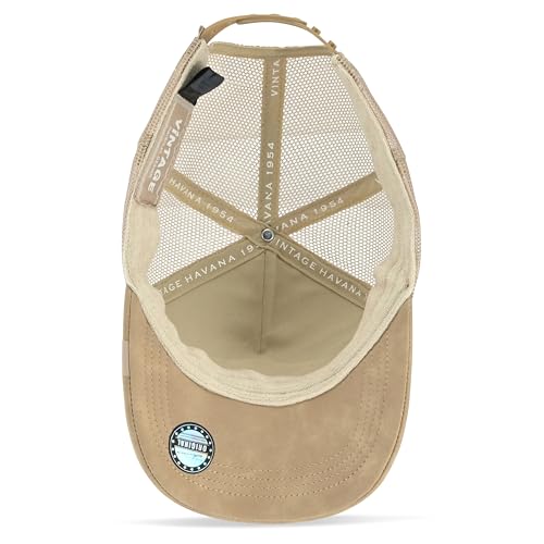 Image of VINTAGE HAVANA Trucker Hats Women | Mesh Adjustable Snapback Hat | Men & Women Cute Trendy Fashion Baseball Cap