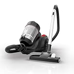 Dirt Devil Compact, Multi-Surface, Lightweight, Bagless Canister Vacuum, SD40201, Black/Red