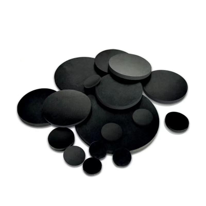 10Pcs/se Balck Solid Round Rubber Sheet Nitrile NBR Seal Gaskets Pad Dia 10/15/20/30/38mm Thick 1/1.5/2/3/4/5mm(30mm,2mm)