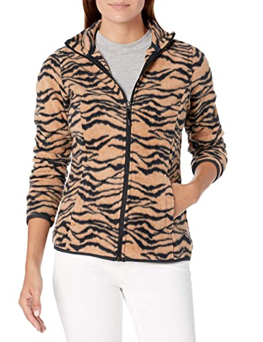 Image of Amazon Essentials Women's Classic-Fit Full-Zip Polar Soft Fleece Jacket, Outerwear Coat with Cuffs (Available in Plus Size)