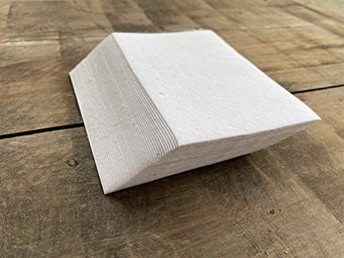 Wanderings Handgefertigtes Blumensamen-Papier - 21x30cm A4-Größe - Mit 50 - Pflanzbares Recyceltes Loseblatt- Mit Eingebetteten Wildblumensamen Für Einladungen, Skizzieren, Schreiben - 250gsm