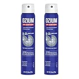 Ozium 3.5oz Air Sanitizer Spray & Odor Eliminator for Homes, Cars, Offices and More, New Car Smell, (Pack of 2)