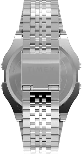 Timex Unisex Peanuts 80 Dream in Color 34mm Watch - Stainless Steel Bracelet Digital Dial Silver-Tone Case — view 2