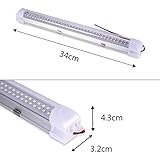BUENO CHIP : Se usa High Power LED chip - SMD2835 como fuente de luz, tiene las ventajas de bajo consumo, bajo calor y la vida útil alcanza 35000 horas.