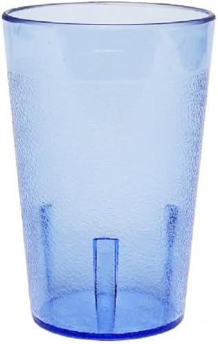 Vista 43 de Juego de 12 vasos de color transparente de 5 oz. Vasos de té helado reutilizables de alta calidad, apilables, aptos para lavavajillas, resistentes a