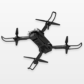 SHOPOGENIX Mini Garuda 1080 Black| WiFi HD 1080P + 720 P FPV Dual Camera | Box Version | Position Locking Drone (Chote Garuda Drone,Black Colour)
