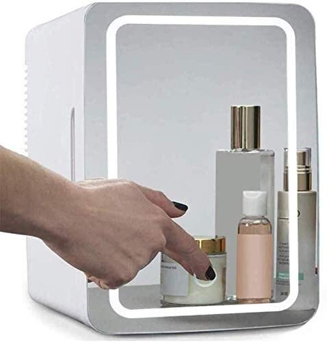 YANSHOUBeauty mini refrigerator, 8-liter makeup makeup beauty mini refrigerator, suitable for automotive houses, office, dormitory, small and lightweight, low