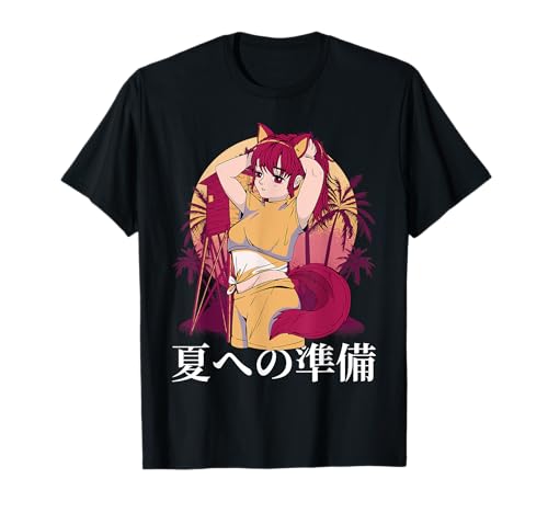 Kawaii Otaku Anime - Ready For Summer - Japanese Aesthetics T-Shirt