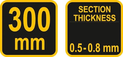 VOREL PREEL Profilverbundzange Ständer Trockenbauzange Crimpzange 300 mm 0,5-0,8