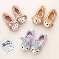 ィズニー　ダッフィー　シェリーメイルームシューズ Amazon | [HIKARI] 超かわいい ステラルー風 スリッパ