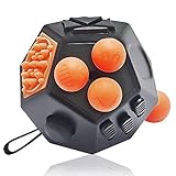 12 Caras Fidget Toy Cube,Cubos de Fidget Fiddle Ansiedad Juguetes para Adultos,Niñas,Niños,Boys - TDAH,AÑADIR,ASD - Oficina Aula Viaje,por VCOSTORE