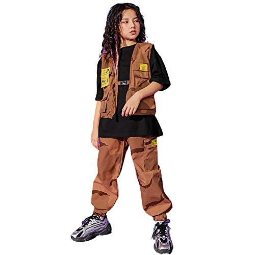 �L�b�Y �_���X �ߑ� �q�b�v�z�b�v �q�� �Z�b�g�A�b�v HIPHOP �X�e�[�W�ߑ� �x�X�g �T���G���p���c �W���Y�_���X �X�g���[�g �_���X�E�F�A �W���Y �W���j�A �j�����p ������ �؍��� �̑��� (�x�X�g+�p���c, 160)