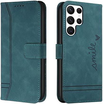 Trugox Handyhülle Für Huawei P30 Lite – Klapphülle Mit Totemblume, 3 Kartenfächer, Leder-Optik, Blau