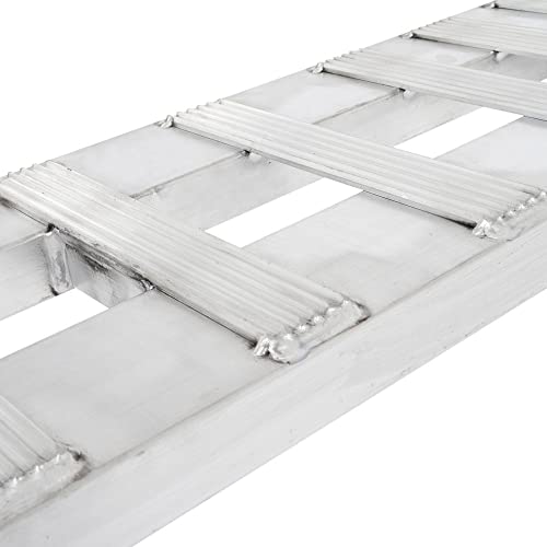 Rampas de carga para auto trailer de aluminio 60 x 12 x 2 pulg miniatura 3