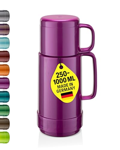 ROTPUNKT Isolierflasche 0,25 L mit integriertem Becher - Hochwertige Isolierkanne Made in Germany I Bis zu 24 h heiß & 36 h kalt (Andreas… – Ansicht 1